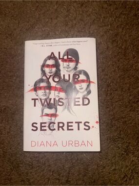 Harper Teen White & Pink Thriller Paperback